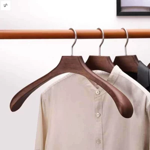 Gỗ Chắc Chắn Quần Áo Móc Treo Áo Có Móc Kim Loại Tủ Quần Áo Móc Treo Gỗ Cho Xe Tăng Áo Đầm Thanh Thắt Lưng