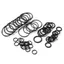 LACYESUK 1200 CÁI Bộ vòng chữ O điều hòa không khí, Vòng chữ O cao su bảo trì bền bỉ, Cao su Nitrile Vòng cao su niêm phong loại chữ O chịu mài mòn áp suất cao Máy rửa áp suất vòng cao