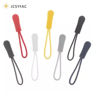 JCSYFAC 20 Chiếc Dây Kéo Kéo Thay Thế Bapa Quần Áo Zip Dây Kéo Thanh Trượt Ngoài Trời Mới