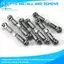 6 Cái Có Thể Điều Chỉnh Kim Loại Liên Kết Kéo Thanh Trước / Sau Servo Liên Kết Cho A949 A959 A969 A979 K929 RC Xe Nâng Cấp Dự Phòng