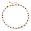 Vòng cổ hạt thủy tinh nhiều màu - Chiều dài có thể điều chỉnh vui nhộn, Vòng cổ choker Dopamine