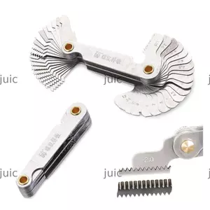 JUIC Vít Pitch Thép Carbon Metric Inch Đo Răng Đồng Hồ Đo Răng