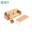 GHX 1 / 12 Nhà Búp Bê Mini Bàn Trà Ghế Sofa Mô Hình Nhà Búp Bê Trang Trí Phòng Khách Búp Bê Nội Thất Nhà Phụ Kiện VN