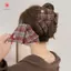 MJnmc Vintage Kẻ Sọc Tóc Cho Nữ Lớn Phong Cách Hàn Quốc Nơ Kẹp Tóc Phụ Kiện Thời Trang Cho Trường Học Và Ngày Trang Phục Mới