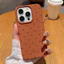 INS Đen Và Đỏ Chấm Bi Họa Tiết Ốp Lưng Điện Thoại Di Động Cho IPhone 17 Pro Max 16 15 13 12 11 14 Plus 17 Air 16E 15plus Ốp Lưng Mềm Hàn Quốc Hoa Văn Lichee
