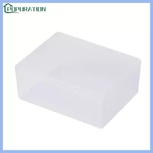 POP Hình Chữ Nhật Nhựa Trong Suốt Hộp Bảo Quản Trang Sức Hạt Bộ Sưu Tập Hộp Đựng Organiz
