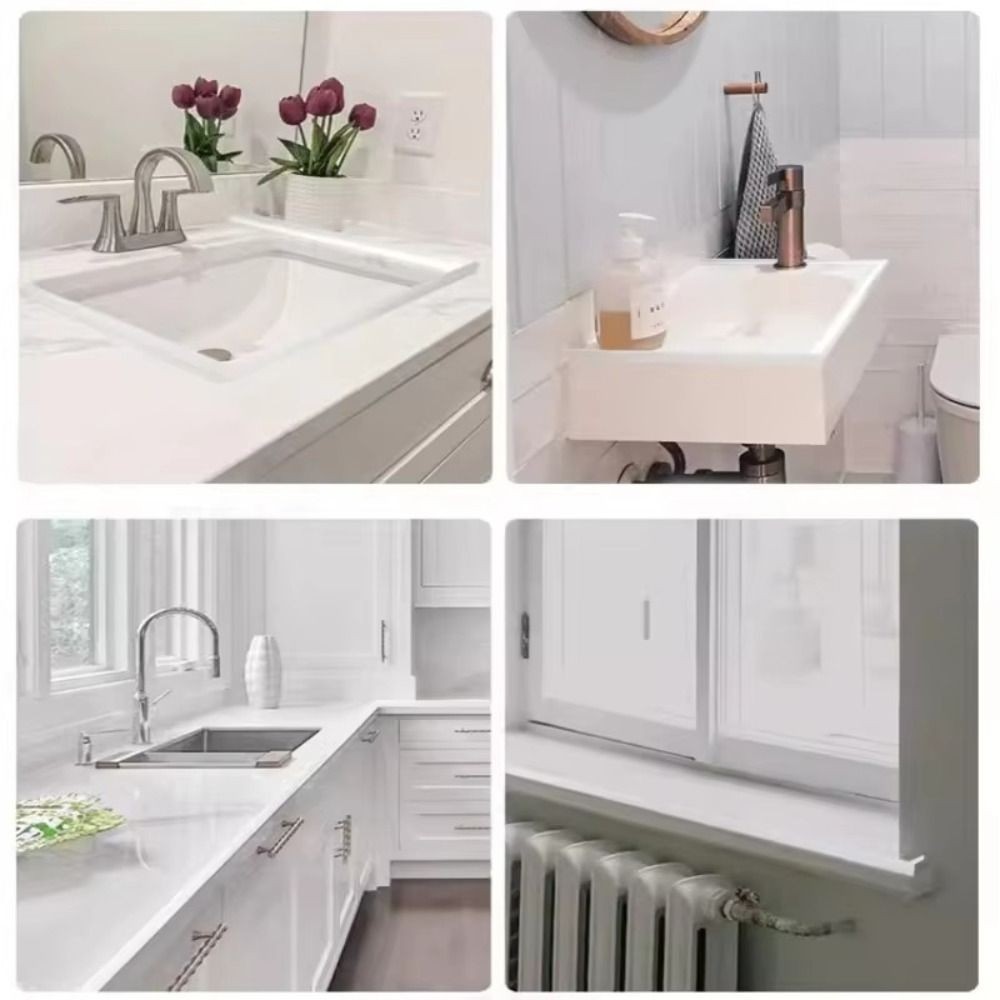 Dải giữ nước MONOSTYLE, Nút chặn nước tự dính có thể uốn cong, Ngăn chặn lũ lụt linh hoạt Tách khô và ướt