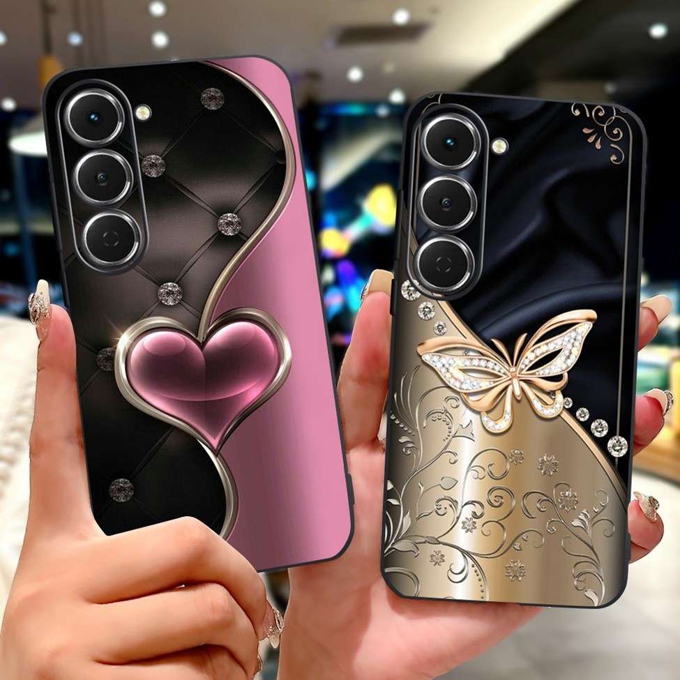 Ốp Lưng Tecno Spark 40 Pro KM6 Silicon Thời Trang Cao Cấp Bướm Tình Yêu Dễ Thương Thoáng Mát Sơn Mặt Sau Techno Spark 40 Pro Vỏ Điện Thoại