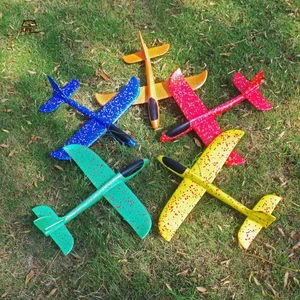 Đồ chơi máy bay tạo bọt 48cm - Máy bay ném tay cho trò chơi tiệc ngoài trời dành cho trẻ em