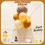 Bóng hình Capybara trang trí sinh nhật cho bé - dây chữ Happy Birthday Capybara