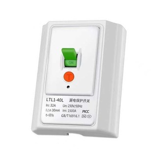Tủ Điều Hòa Rò Rỉ Công Tắc Bảo Vệ Loại 86 Ngắt Mạch 32A Máy Nước Nóng Gia Đình Mở Không Khí Bảo Vệ Rò Rỉ 40A Miễn Phí Vận Chuyển