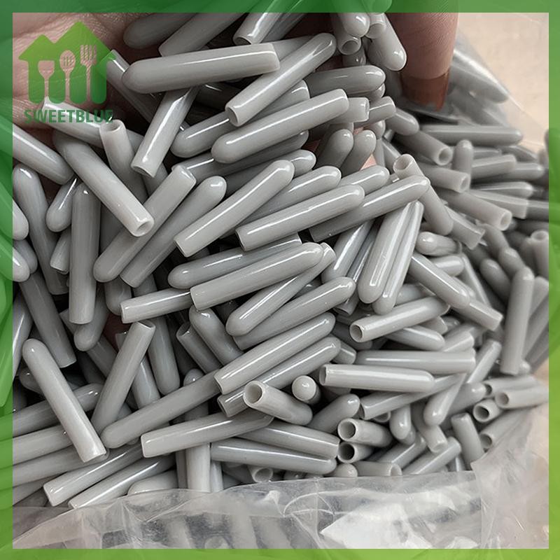 SWEET 50 Chiếc Máy Rửa Chén Giá Nắp Đầu Tine Nắp Nắp Linh Hoạt Đầu Tròn Mũ Bảo Vệ Cho Điều Sắc Nét Để Ngăn Ngừa Va Chạm n