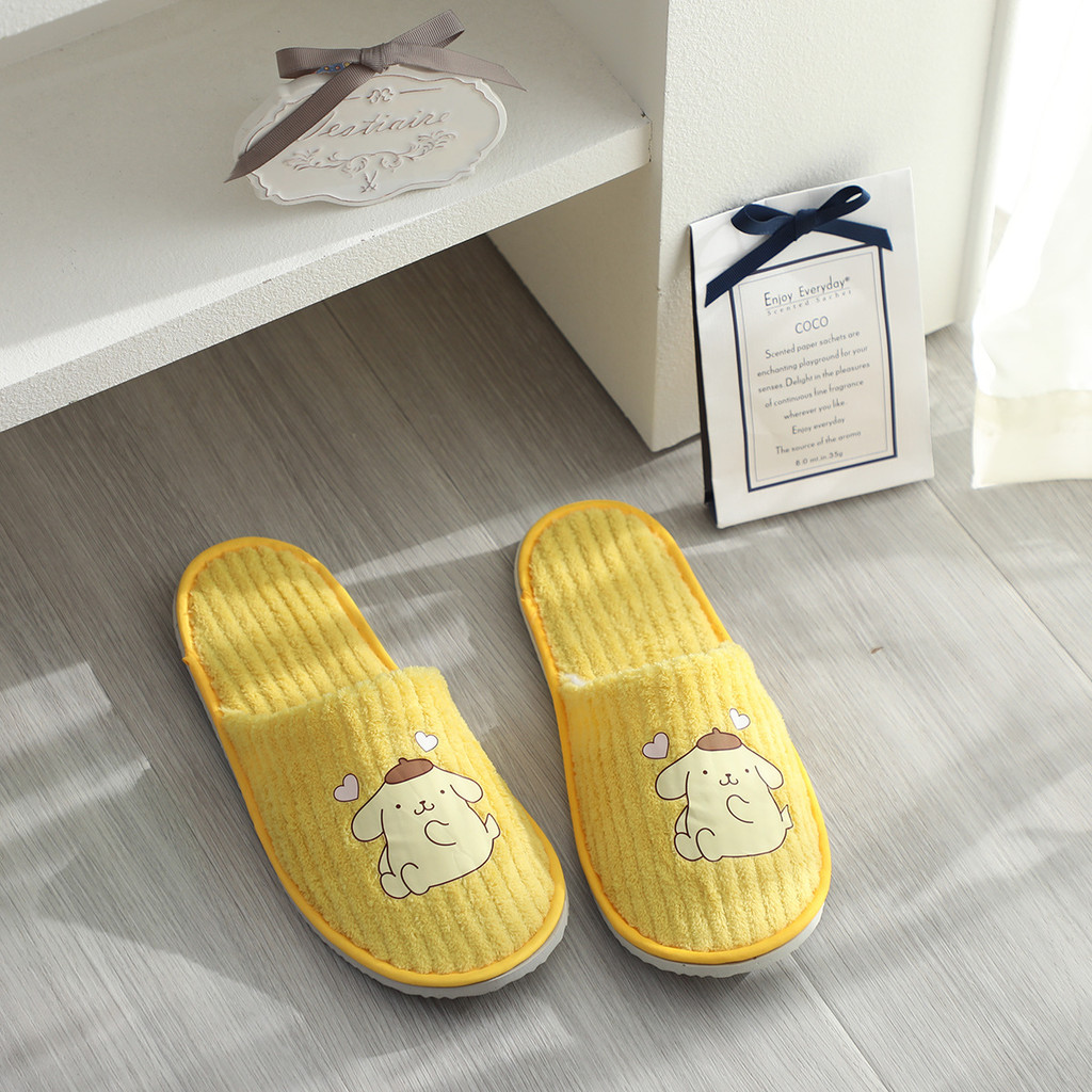 Chất Lượng Cao Dễ Thương Sanrio Chống Trơn Trượt Nhà Khách sạn B & B Dép Trong Nhà Hoạt Hình Dùng Một Lần