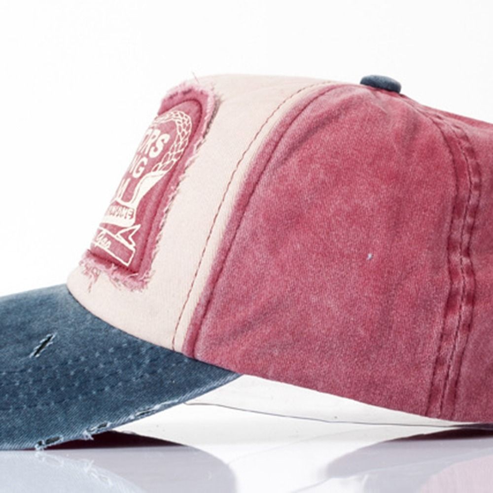 Mũ Hip Hop HOBBYIN, Mũ Bóng Chày Cotton Thoáng Khí, In Chữ Thời Trang Thường Ngày Có Thể Điều Chỉnh Đạt Đỉnh Mũ Dành Cho Nam Nữ