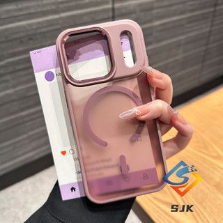 Ốp điện thoại từ tính thân thiện với da 17 Series mới cho IPhone 17 Pro Max 13 14 15 16 Pro Max 17 Vỏ cứng không khí Vỏ chống sốc mờ
