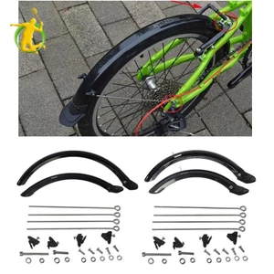 Bền Xe Đạp Gấp Bùn 4 '' 20 '' Bánh Xe Phía Trước Phía Sau Chắn Bùn Bộ Phụ Kiện