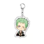 BH2 ONE PIECE Acrylic Móc Khóa Khỉ D Luffy Mặt Dây Chuyền Roronoa Zoro Túi Phụ Kiện Anime Ngoại Vi HB2
