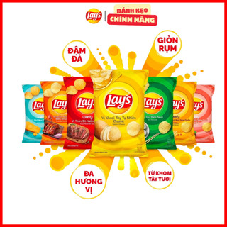 Combo 10 gói Snack Khoai tây Lays đủ vị gói nhỏ 3x gram Date xa Đảm bảo chất lượng