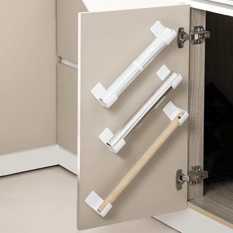 2 Gói Kệ Bên Tủ Lạnh Để Sắp Xếp Băng Phim Và Túi Đựng Rác Trong Tủ