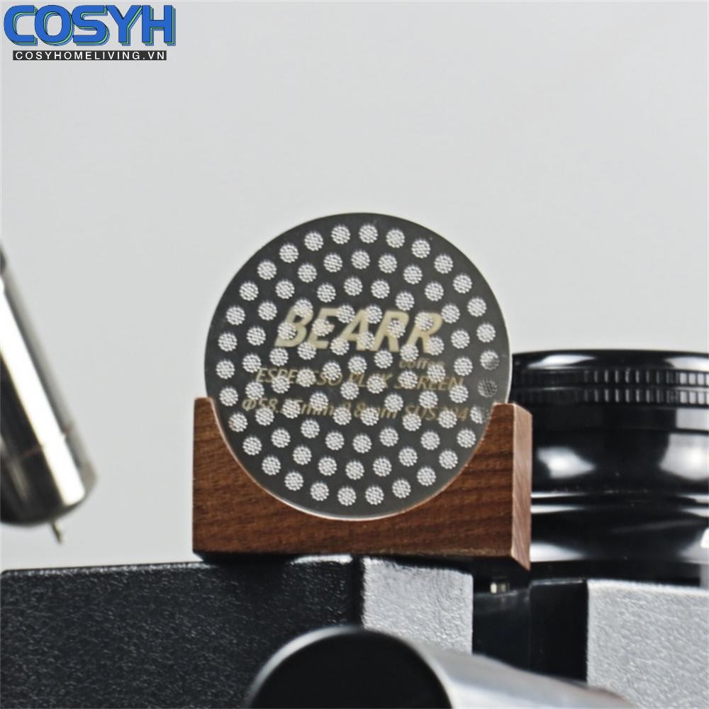 <cosyh>0 8MM Stainless Steel Espresso Puck Screen for Portafilter Basket Sizes 51 53 58
