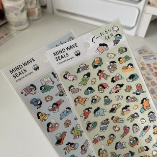 Sticker nhân vật mini Mind Wave Seals