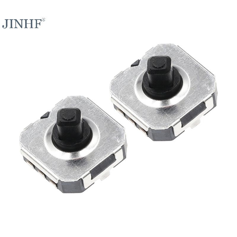 JINHF 1Pc7.5x7.5MM Xúc giác Hướng 5 chiều 6Pin Nút Micro Nhấn Đặt lại Tact HOT