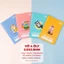 Combo 10 Vở Ô Li 100GSM Chống Thấm Chống Lóa Mắt 48 Trang, Vở 4 Ô Ly ( 2.5x2.5 mm )Cho Bé Tập Viết -Vở Dành Cho Miền Bắc