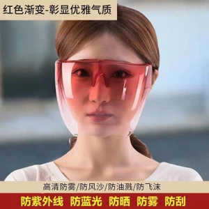 Kính toàn mặt chống gió bụi, chống tia bắn, chống nắng mùa hè cho nam nữ đi xe đạp, câu cá