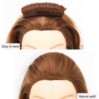 Vỏ Tóc Giả Đệm Ổn Định Với Dây Chèn Lược Lông Tơ - Thoải Mái Trong Nhiệt Độ Cao, Phù Hợp DIY Kiểu Tóc Cho Nữ