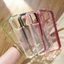 Ibumpers Acrylic Độ Trong Suốt Cao 2IN1 Ốp điện thoại Cho iPhone 17 16 15 14 13 12 Pro Max Ốp điện thoại Cứng Không Vàng