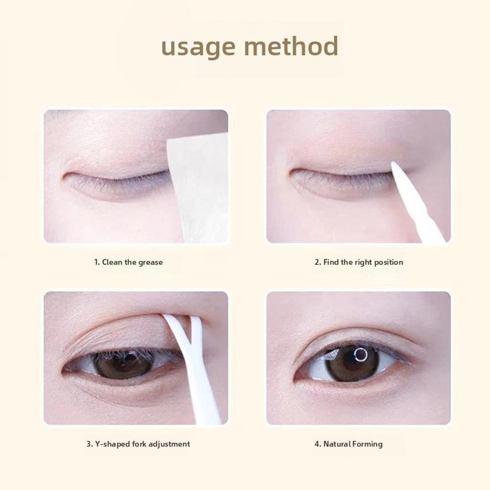 Mini Eyelid Tape Vô Hình Traceless Chống Thấm Nước Mạnh Mẽ Đôi Miếng Dán Mí Mắt Dính Chuối A7