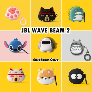 [imamura] Dành Cho JBL WAVE BEAM 2 Vỏ Tai Nghe Silicon Mềm Hoạt Hình Hợp Thời Trang Vỏ NO.1