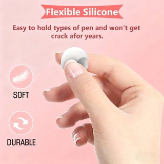 Giá đỡ bút RISEDOT, Kẹp bút chì linh hoạt tự dính, Kẹp bút màu trơn silicon đa chức năng di động cho người sắp xếp bàn làm việc