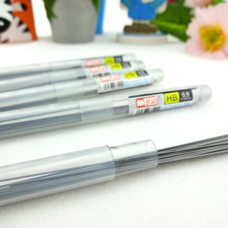 Ruột chì bấm 0.5mm giao mẫu ngẫu nhiên 2B/HB