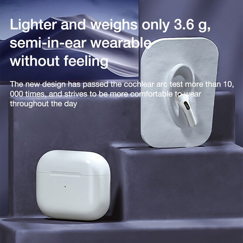 Tai nghe Bluetooth không dây Mini Pro4/Pro5s/4th âm thanh nổi chất lượng cao có micrô, dùng hàng ngày