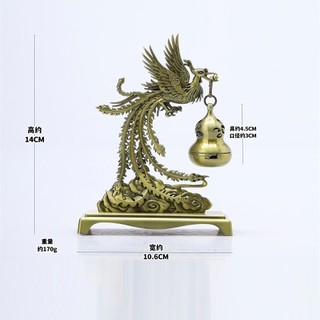 Lư Hương Xông Trầm, Đốt Nhang Trầm Bằng Hợp Kim Đồng (Dạng Giá Treo Cỡ Bé)