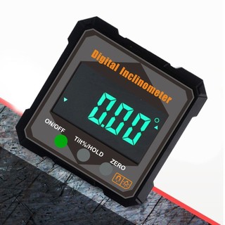 JOYFULLIFE 1 Cái Máy đo độ nghiêng kỹ thuật số, Màn hình LCD đa chức năng Công cụ tìm góc kỹ thuật số, Độ chính xác cao với thước đo Laser Thước đo mức độ góc chống nước IP54