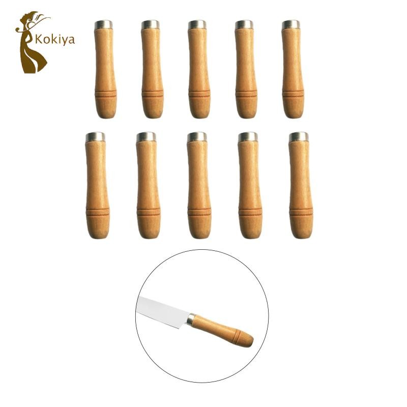 5 Chiếc Gỗ Tay Cầm Tập Tin Phụ Kiện Tua Vít Tay Cầm Mộc