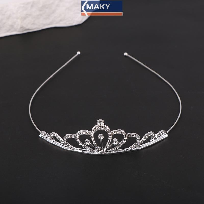 Onetimingcool Nữ Mới Gió Ngọt Ngào Công Chúa Tiara Tiệc Sinh Nhật Vương Miện Cho Đảng Trang Trí Vương Miện VN