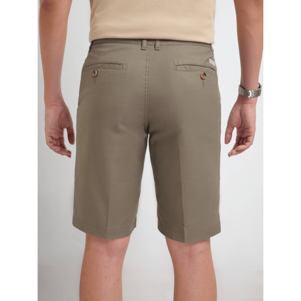 Quần Short Khaki VIETTIEN SMART CASUAL vải Cotton form REGULAR FIT VT00000521
