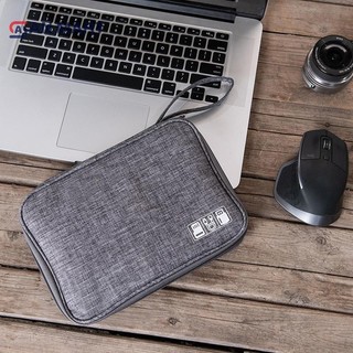 Bigdealssuper Đen Xanh Phụ Kiện Điện Tử Người Tổ Chức Chống Thấm Nước Cáp Dữ Liệu USB Sạc Cắm Túi Du Lịch Siêu