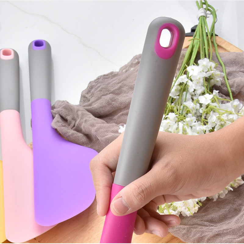 Thìa Silicon Chịu Nhiệt 34cm KOOBEE – Vá Silicon Đa Năng, Thìa Trộn Bột, Phết Kem Bánh, Dụng Cụ Làm Bánh| 326