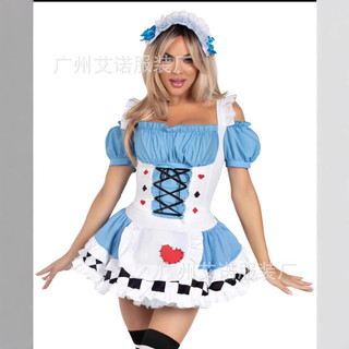 Bộ cosplay người giúp việc thời trang cho lễ hội Halloween