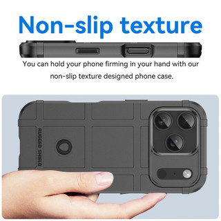 Dành Cho iPhone 17 17 17e 16e 16 15 14 13 Pro Max Air Plus Mini Silicone Chắc Chắn Lá Chắn Quân Sự Funda Trường Hợp Bảo Vệ