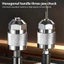 NOTE1 Khoan Chuck Adapter, Tay Cầm Lục Giác 1 / 4 Inch Thay Đổi Nhanh Chuck, 1.5-6.5mm Tự Tăng Cường Chuôi Lục Giác 3-Jaw Chuck Chế Biến Kim Loại