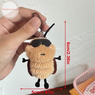 Houdou 1 / 3 Chiếc Dễ Thương Gián Búp Bê Móc Khóa Sáng Tạo Thú Nhồi Bông Móc Khóa Học Túi Mặt Dây Chuyền Ba Lô Trang Trí Quà Tặng Đáng Yêu VN