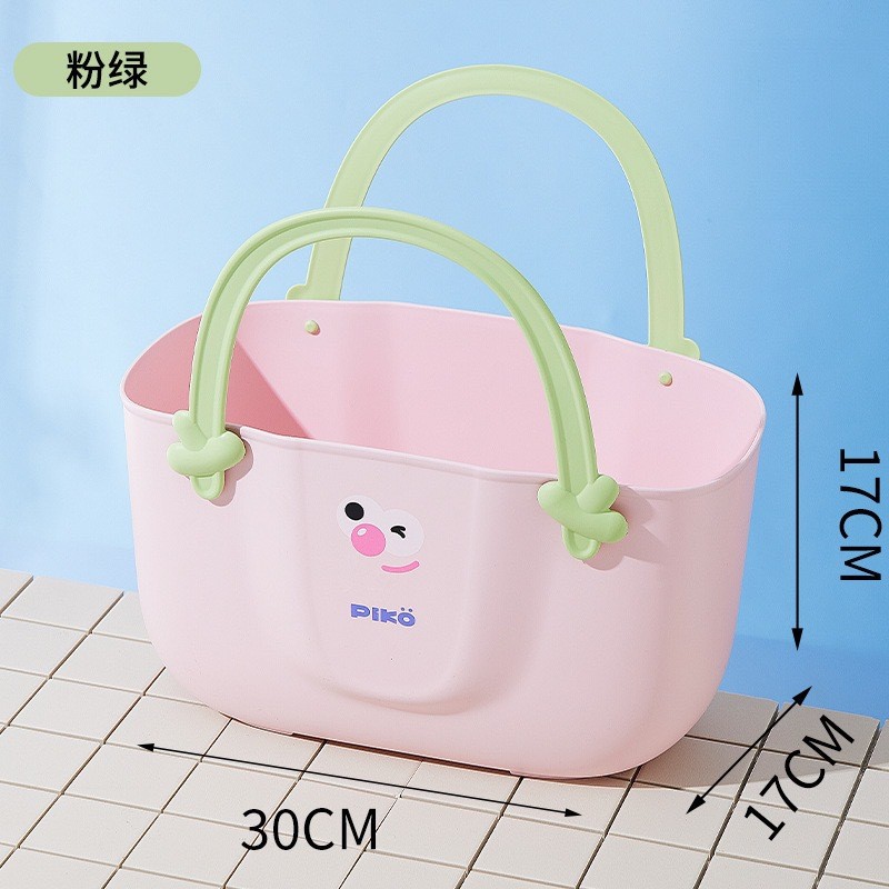 Bồn Tắm 2 XYYC Giỏ Đựng Đồ Phòng Tắm Dung Tích Lớn Giỏ Rửa Di Động Sinh Viên Đại Học Ký Túc Xá Tắm Giá Trị Cao 26.. 12 XYYC
