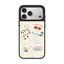Ốp điện thoại hình chó gương từ tính Graffiti cho IPhone 17 Pro Max 16 15 14 Plus 13 12 11 17 Vỏ khí Vỏ bảo vệ chống sốc