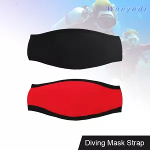 WANYEDI Scuba Dây đeo, Dây đeo lặn thoải mái chống trượt, Phụ kiện thay thế Chống nước Phát hành nhanh Goggle Dây đeo bao da lặn biển