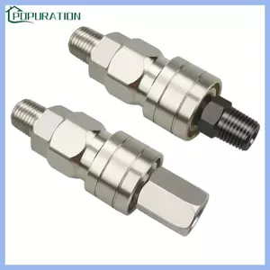 POP 2 Cái Đầu nối xoay ống thẳng không khí Đầu nối nhanh 360 đa năng
